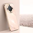 Чехол для Honor Magic 5 Lite, Glamour CamShield, розовый rose gold