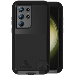 Чoхол Love Mei до Samsung Galaxy S23 Ultra, armored without glass, чорний