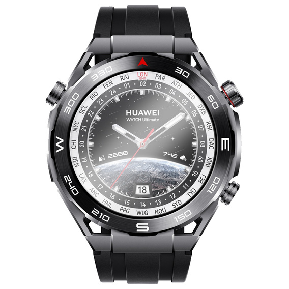 2x Гибридное стекло ERBORD для Huawei Watch Ultimate