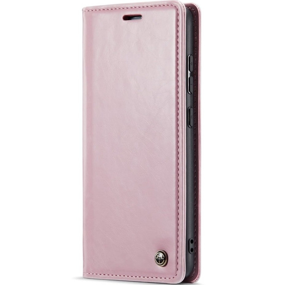 Флип-кейс CASEME для Samsung Galaxy A33 5G, Waxy Textured, розовый