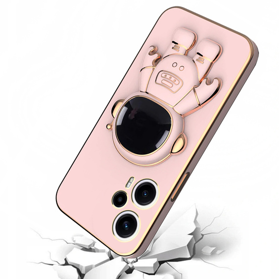 Чехол до Xiaomi Poco F5, Astronaut, розовый