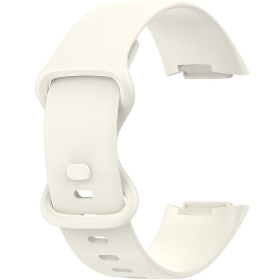 Резиновый браслет Softband для  Fitbit Charge 5 - Beige