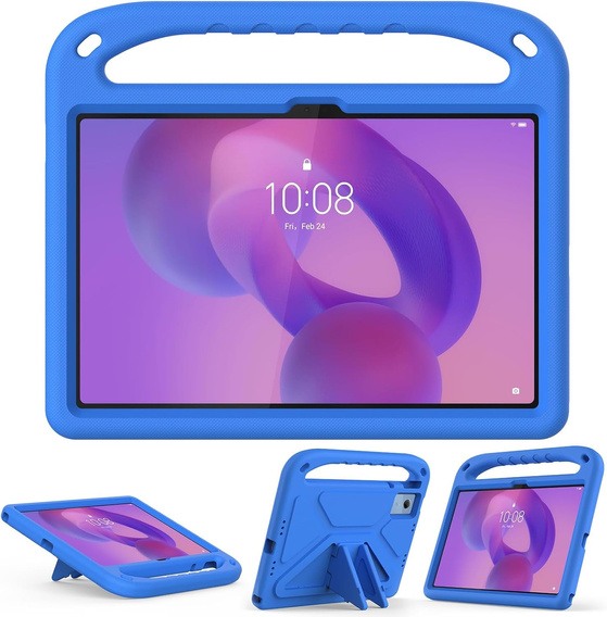 Детский чехол для Lenovo Tab M11, детский чехол с ручкой, чёрный