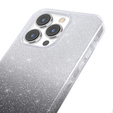Чoхол Glitter Case до iPhone 13 Pro, Silver/Black