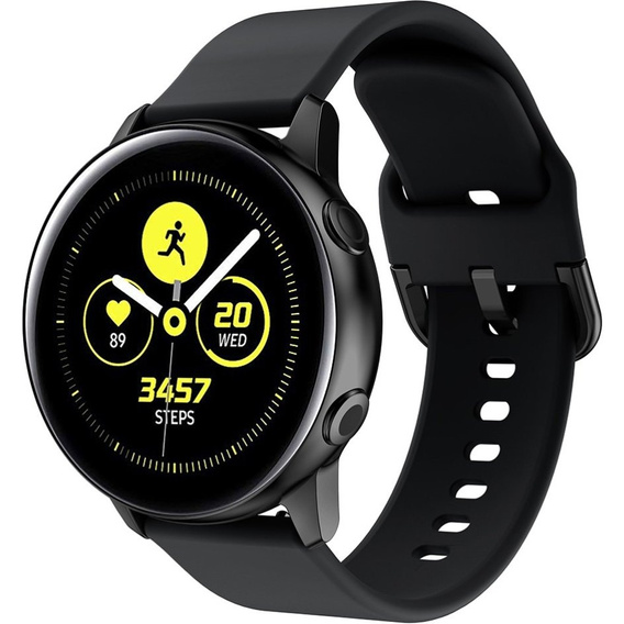 Силиконовый ремешок 20mm, Black