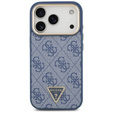 Чехол Guess 4G Triangle Logo MagSafe для iPhone 17 Pro Max