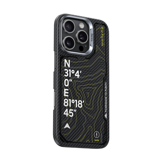 Чохол BENKS Kevlar Magnetic Armor Air Kevlar 600D Summit Kangrinboque 0065 для MagSafe для iPhone 16 Pro