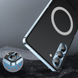 Защитный чехол для камеры Samsung Galaxy S23 FE, CamShield MagSafe, прозрачный / синий