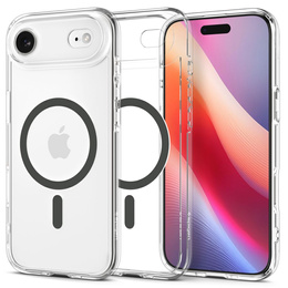 Spigen Ultra Hybrid MagSafe чохол для iPhone Air, прозорий/графітовий