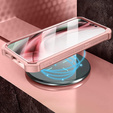Броньований чохол для iPhone 13 mini, Dexnor Full Body, рожевий rose gold