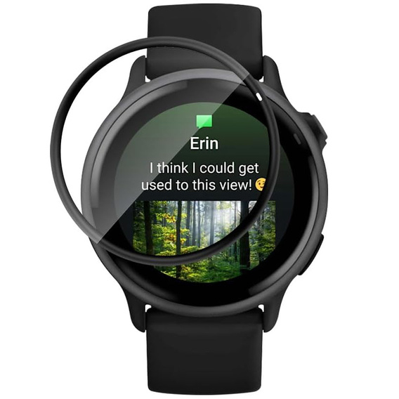 2x Гібридне скло ERBORD для Garmin Vivoactive 6