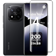 3D загартоване скло для Xiaomi Redmi Note 14 Pro+, чорна рамка
