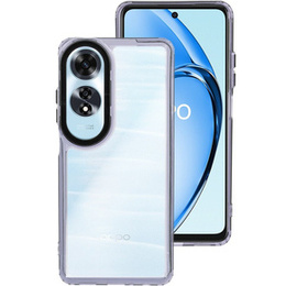 Чoхол до Oppo A60, Fusion Hybrid, прозорий / фіолетовий
