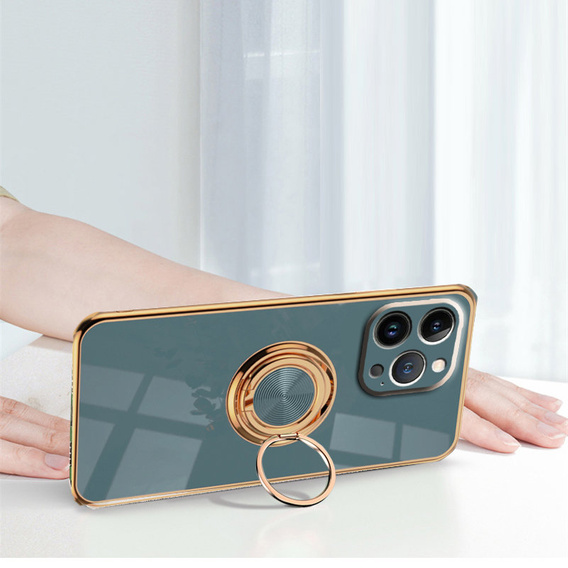 Чoхол до iPhone 14 Pro Max, Electro Ring, сірий