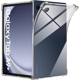 Чехол для Samsung Galaxy Tab A9+, силиконовый, прозрачный