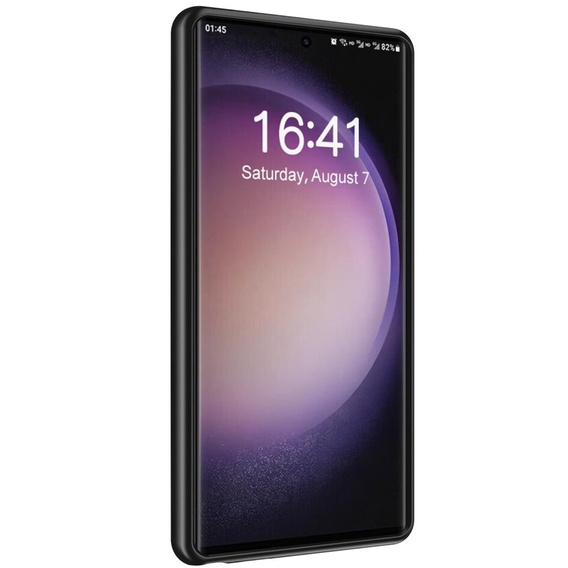 Чехол с батареей 4800mAh до Samsung Galaxy S23 Ultra, Black