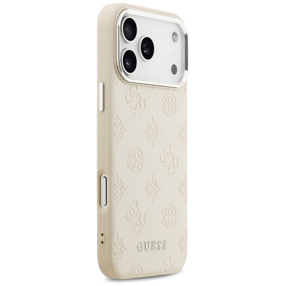 Чохол GUESS Peony Hot Stamp Script MagSafe для iPhone 17 Pro Max