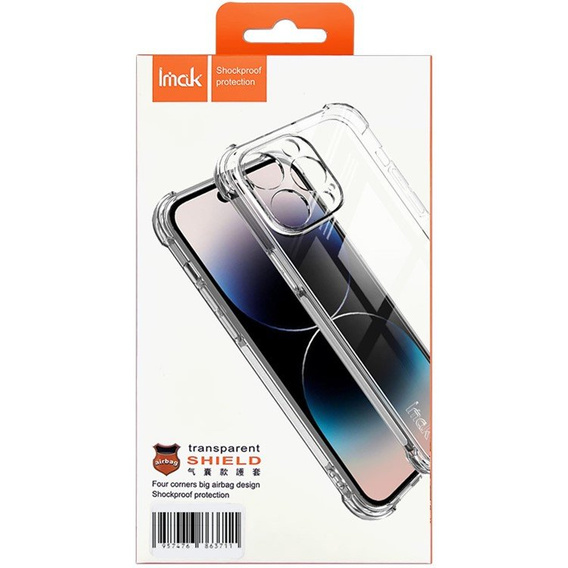 Чoхол IMAK до Oppo Reno 10 / 10 Pro, Dropproof, прозорий