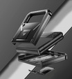 Броньований чохол для Samsung Galaxy Z Flip 4 5G, Dexnor Clip Holder, чорний