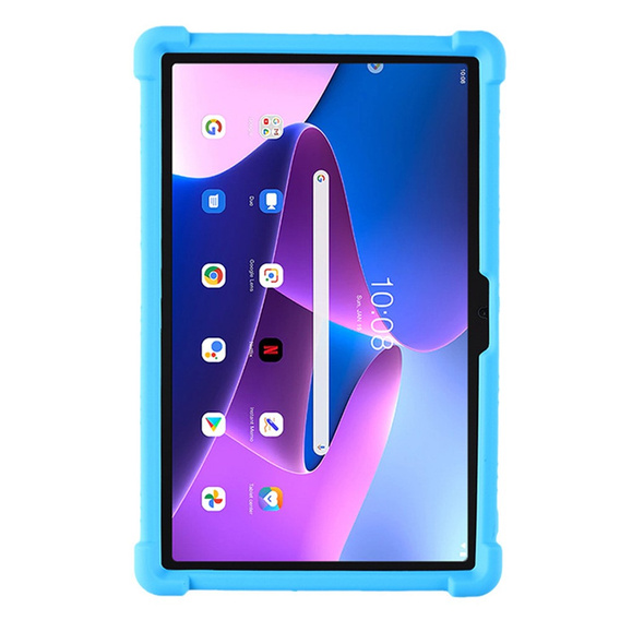 Силіконовий чохол для Lenovo Tab M10 Plus 10.6 Gen 3 TB-125F TB-128F, Impact, броньований, м'яти
