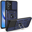Чехол NOX Camera Slide Samsung Galaxy A34 5G, CamShield Slide, синий