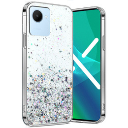 Чoхол до Realme C30 / Narzo 50i Prime, Glittery, прозорий