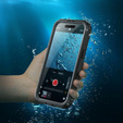 IP68 Водонепроницаемый чехол для iPhone 16, SHELLBOX MagSafe, чёрный