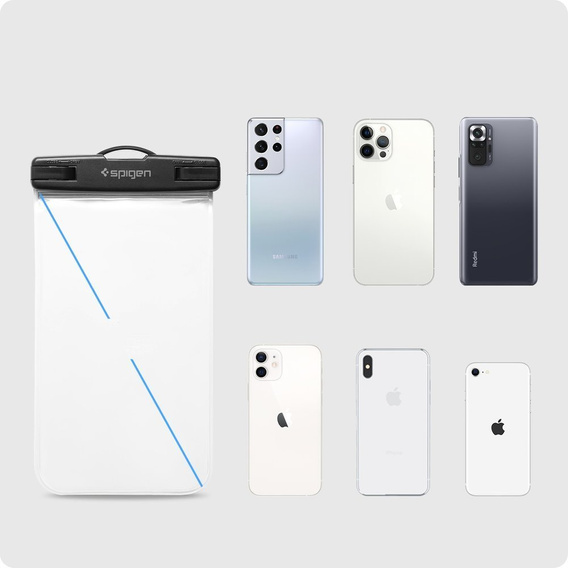 SPIGEN A600 Універсальний водонепроникний корпус - Black