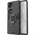 Чoхол до Honor 70 5G, Kickstand Ring, чорний