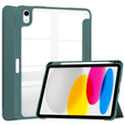 Чехол для iPad 10.9 2022 10 Gen, Smartcase Hybrid, с местом для стилуса, тёмно-зелёный