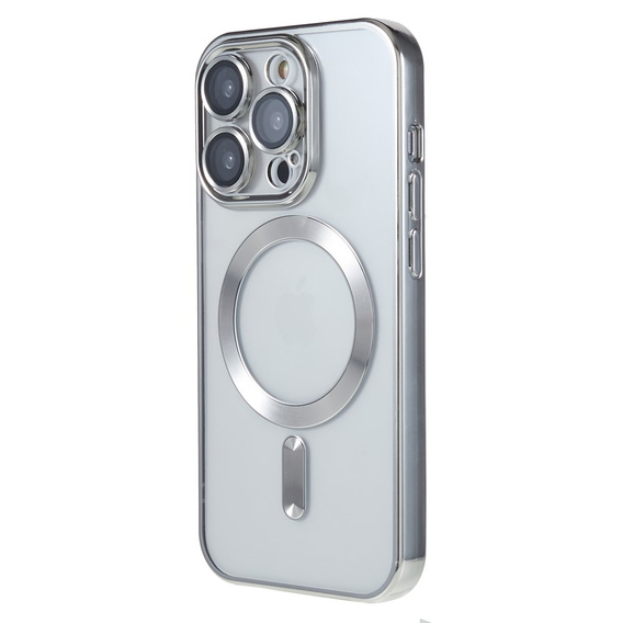 Чoхол до iPhone 13 Pro, MagSafe Hybrid, сріблястий