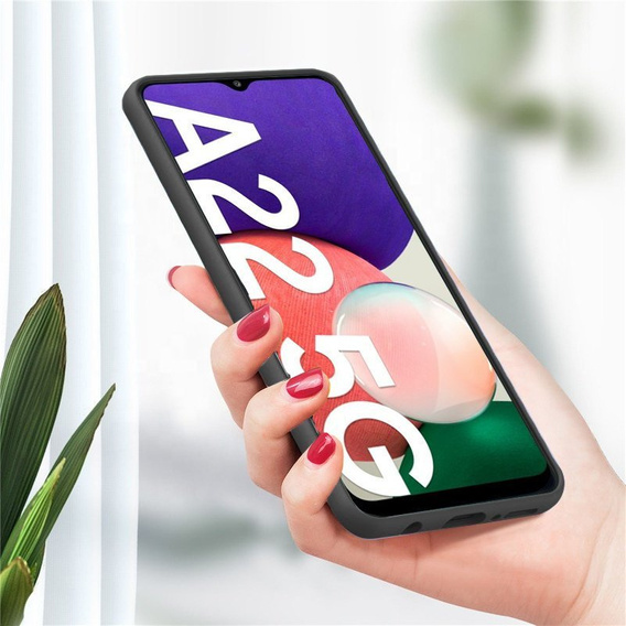 Чехол до Samsung Galaxy A22 5G, Silicone Lite, чёрный
