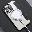 Откидной чехол для iPhone 11 Pro Max, RFID Wallet MagSafe CamShield, чёрный