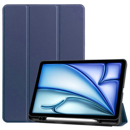 Чехол для Apple iPad Air 11" 6 gen. 2024 (A2902, Smartcase с местом для стилуса, темно-синий
