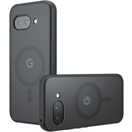 Чохол для Google Pixel 9A, для MagSafe, ERBORD Matt Case, чорний