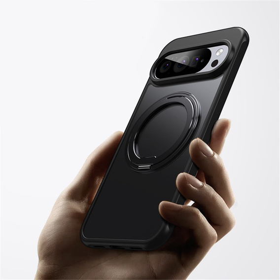 Чехол для Google Pixel 10 Pro XL, для MagSafe, с подставкой, черный