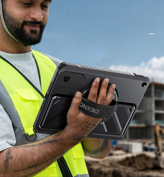 Чохол Dexnor 360° з ремінцем і кріпленням для стилуса для iPad 10,2" 2021/2020/2019 (9/8/7 покоління)