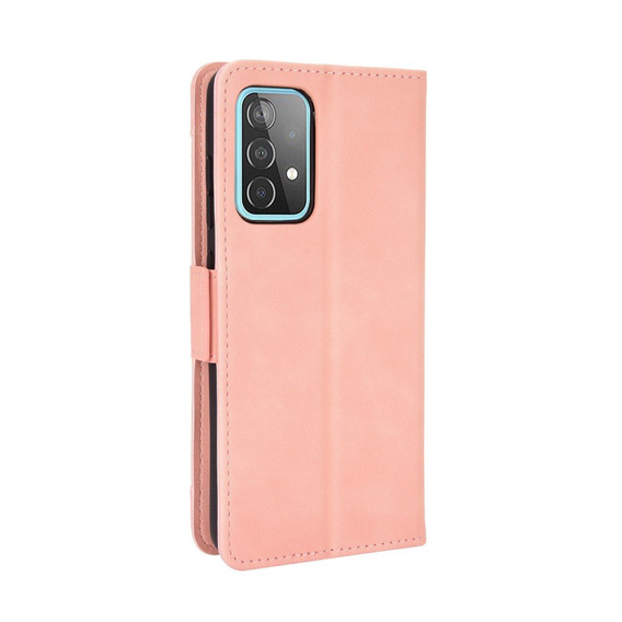 Откидной чехол для Samsung Galaxy A72 5G, Card Slot, розовый