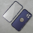 Чохол для iPhone 12 Pro, Dual Glass, для Magsafe, фіолетовий