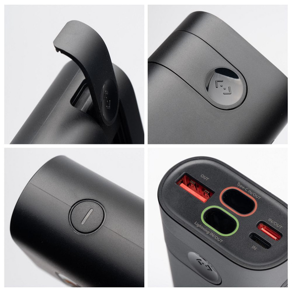 Powerbank Forcell F-Energy 10000 мАч с зарядным устройством для Apple Watch