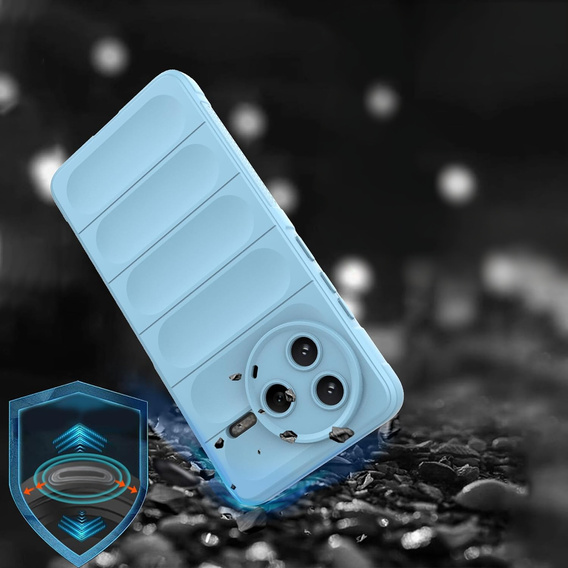 Чехол до Xiaomi Poco F7 Pro, Gaming Shockproof, синий
