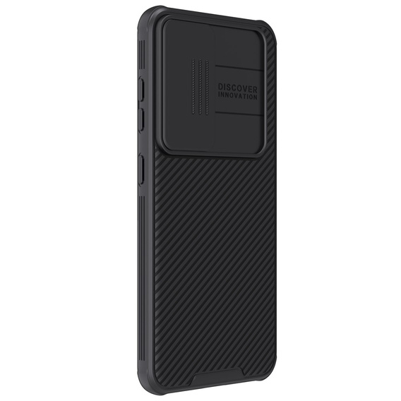Чохол NILLKIN для Samsung Galaxy S24, Silicone CamShield Case for MagSafe, чорний