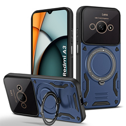 Броньований чохол для Xiaomi Redmi A3, Magnetic Ring, м'яти