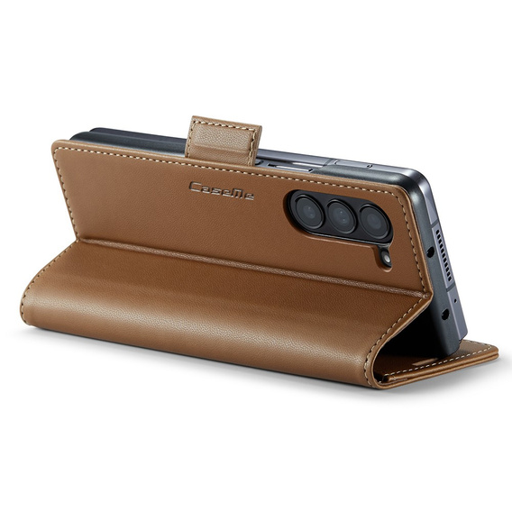 CASEME флип-кейс для Samsung Galaxy Z Fold6 5G, Litchi Wallet, коричневый