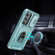 Чохол NOX Camera Slide Samsung Galaxy S23 FE, CamShield Slide, зелений