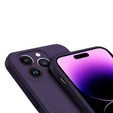 Силіконовий чохол Mag Cover фіолетовий для iPhone 14 Pro Max
