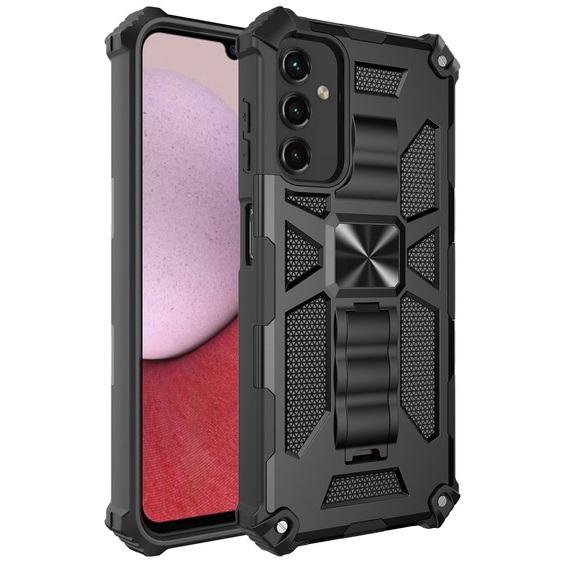 Чехол до Samsung Galaxy A14 4G/5G, Armor Kickstand, чёрный