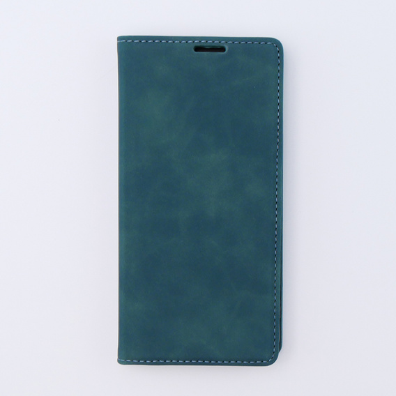 Чехол для Oppo A78 4G, ERBORD Vintage, бумажник с клапаном, синий