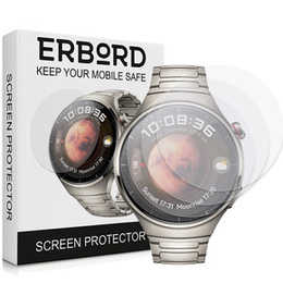 3x Гидрогелевая фольга ERBORD для Huawei Watch 4 Pro