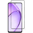 Закаленное стекло 3D для Oppo A40 / Oppo A40m, чёрная рама